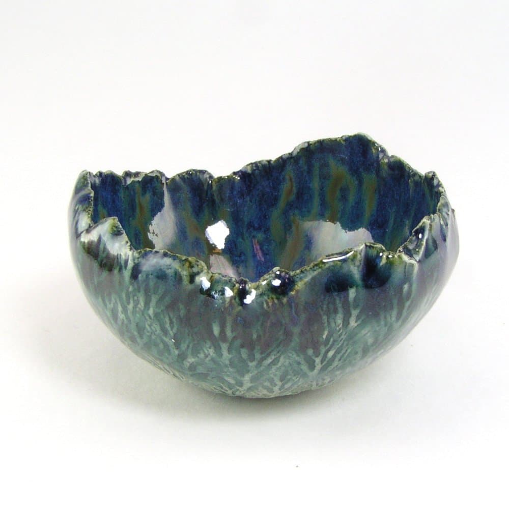 Small Blue Bowl, Ring Dish, Tea Light Holder