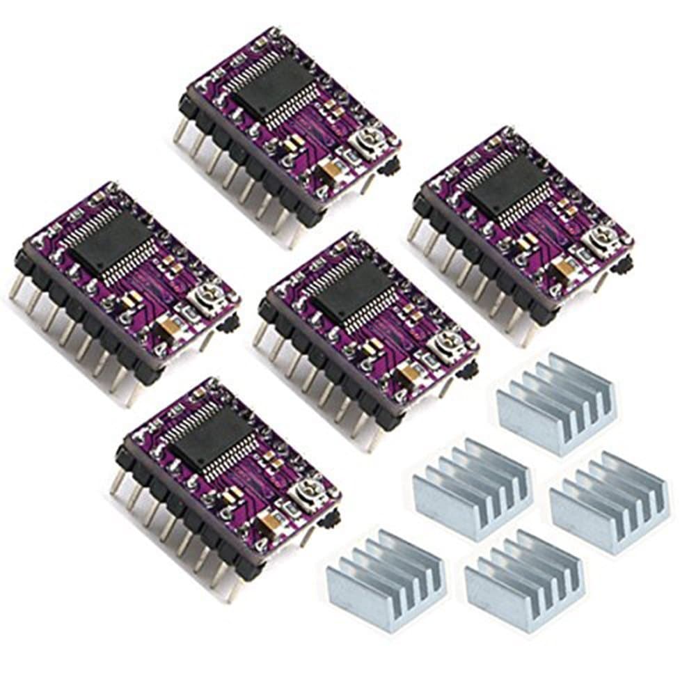 5pcs DRV8825 Stepper Motor Driver Module for 3D Printer RepRap 4 RAMPS1.4 StepStick