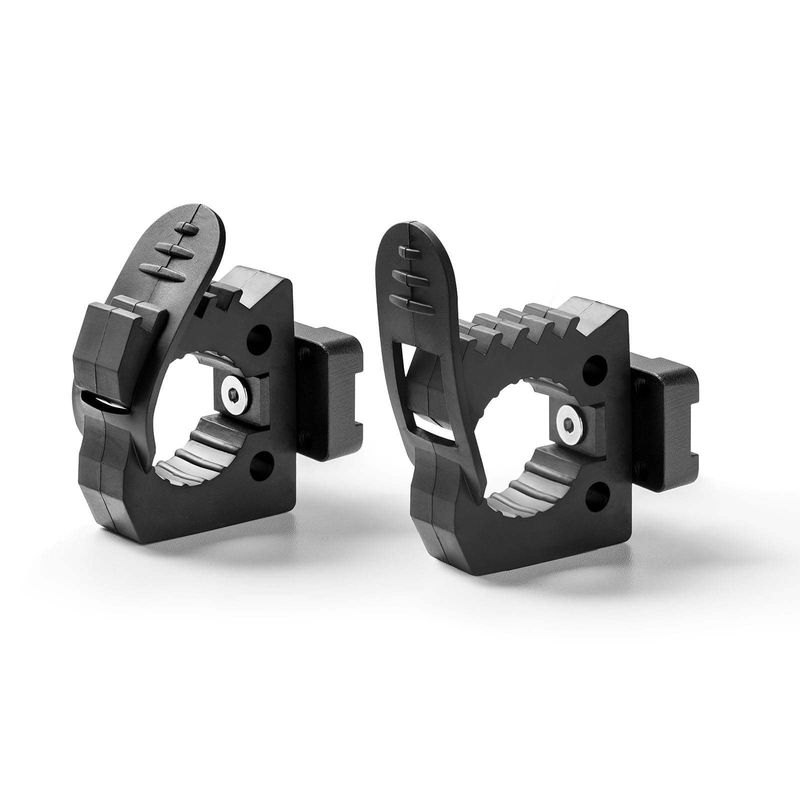 Quick Release Rubber Clamp for MOLLE Panel - MOLLE Accessories Adapter Mount for Shovel, Axe, and Tools, 2-Pack