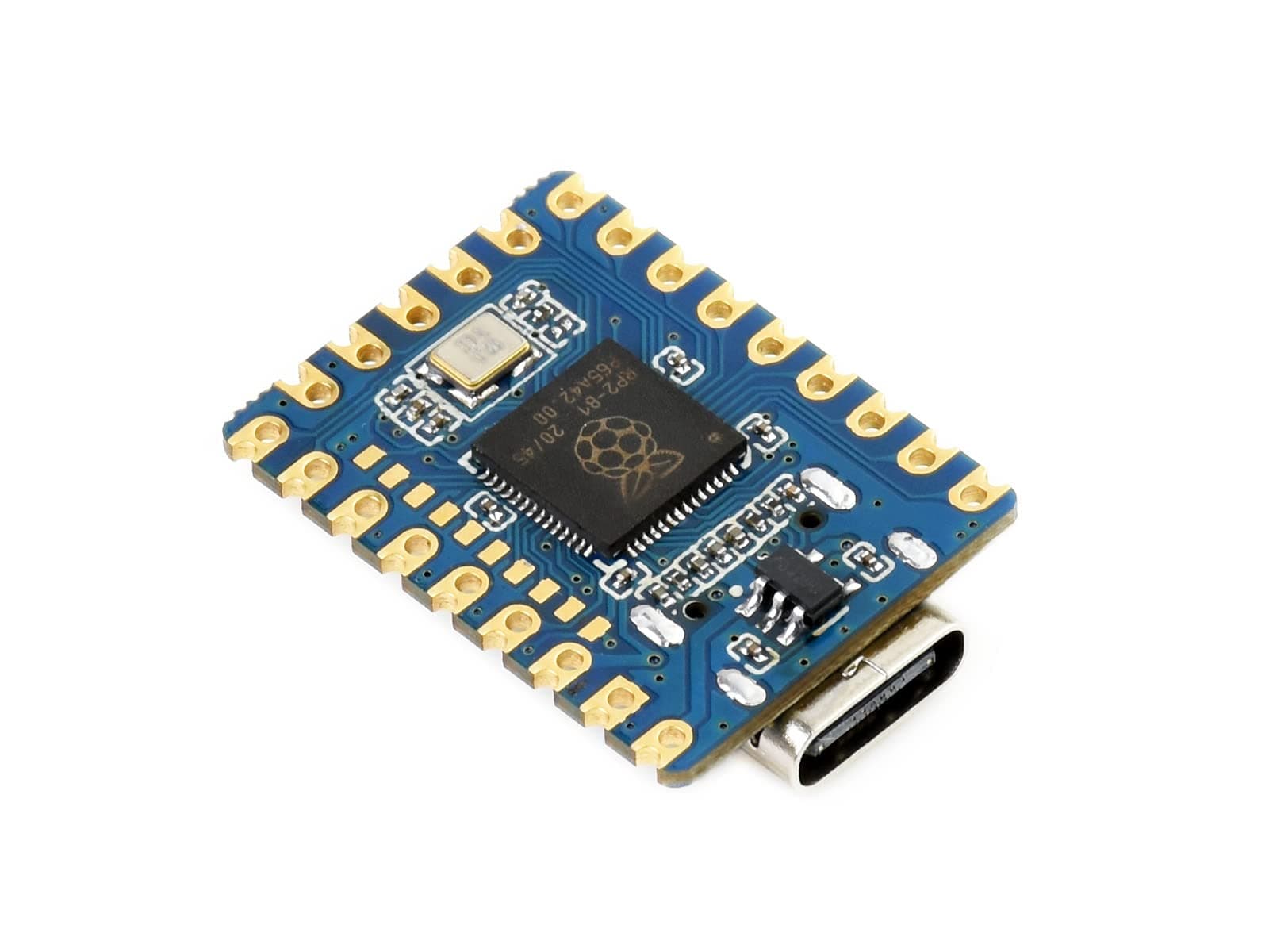 RP2040-Zero Mini Board High-Performance Pico-Like MCU Board Based on Raspberry Pi Microcontroller Chip RP2040,USB-C Connector,Low-Cost, Support C/C++,MicroPython