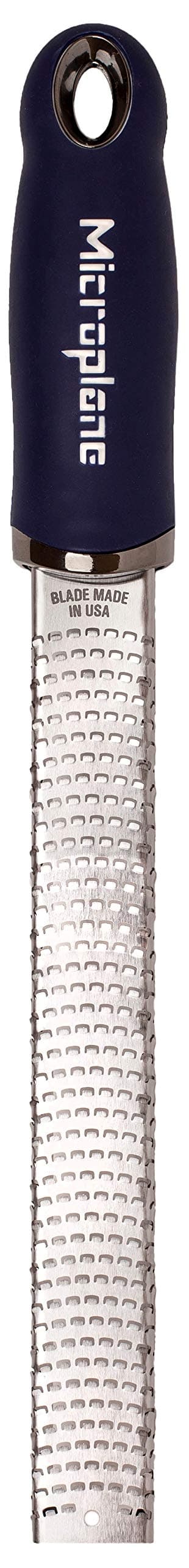 Microplane 46201 Premium Zester Grater, One Size, Dark Blue
