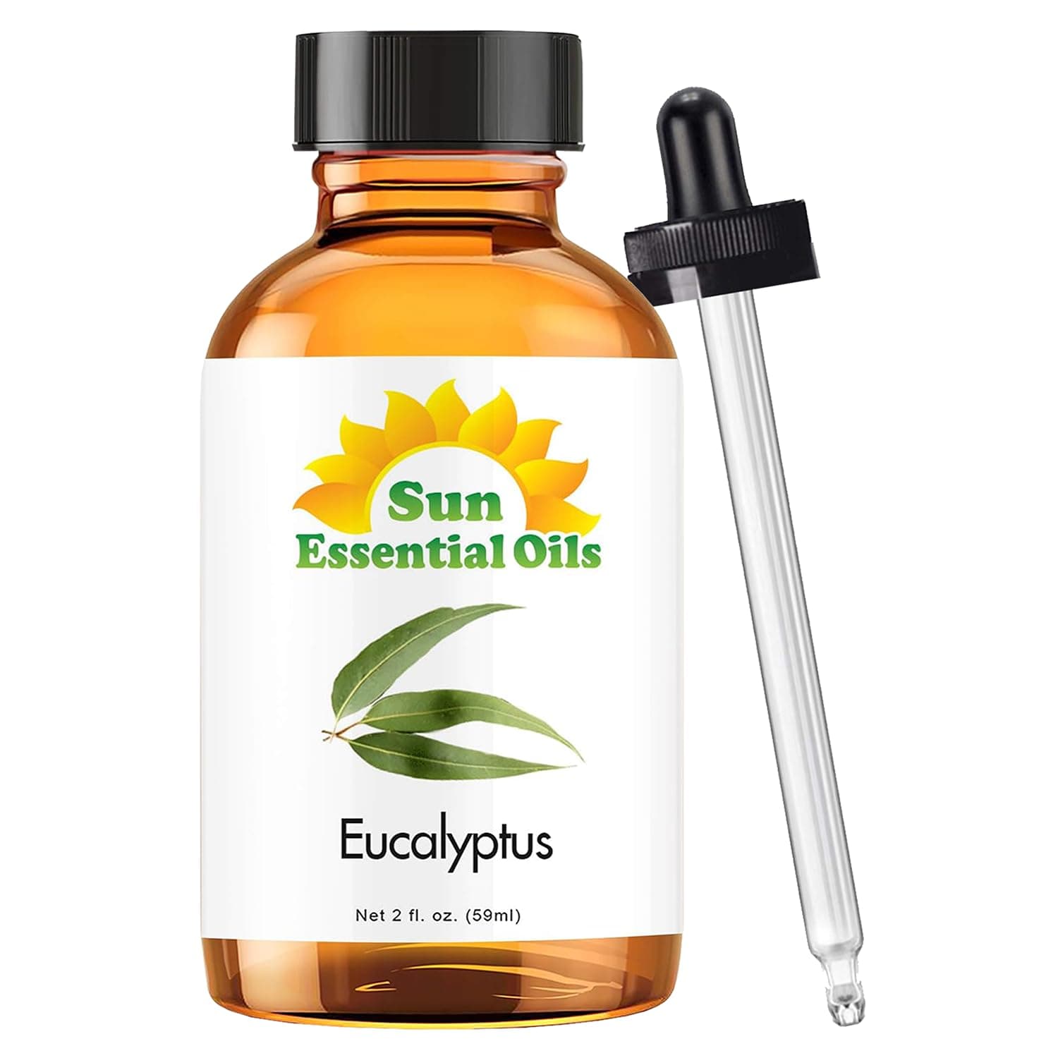 Sun Essential Oils Eucalyptus (Huge 2oz Bottle) Bulk Eucalyptus - 2 Ounce