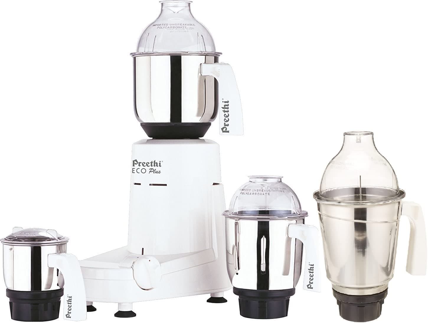 Eco Plus 4 Jar Mixer Grinder 110 Volts