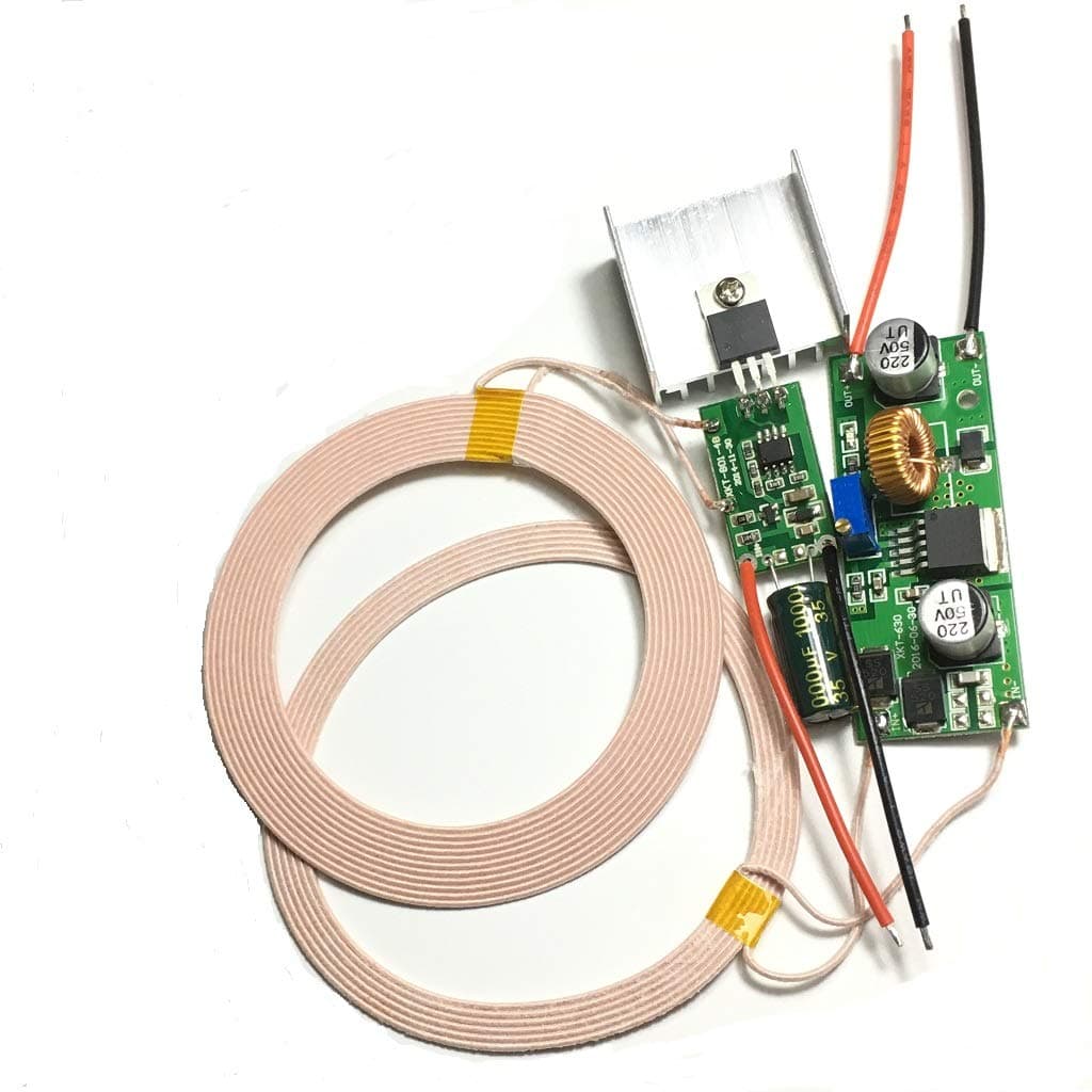 Taidacent 12V 2A Wireless Power Supply Module Wireless Charging Module Wireless Transmission Module