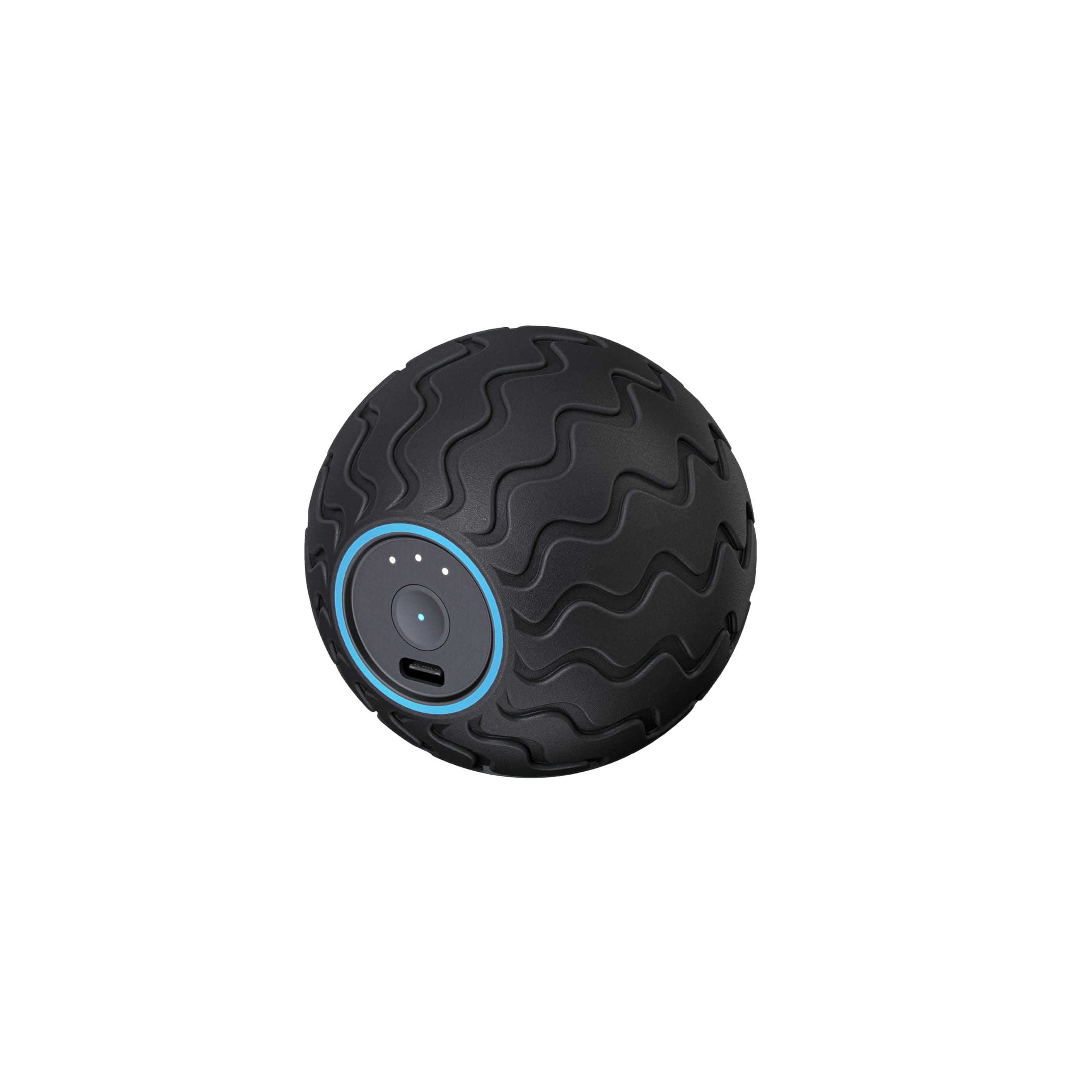 Wave Series Wave Solo - Handheld Bluetooth Enabled Massage Device for Athletes - Ultra-Portable Vibration Therapy Ball with QuietRoll Technology & 3 Customizable Vibration Frequencies in Therabody App