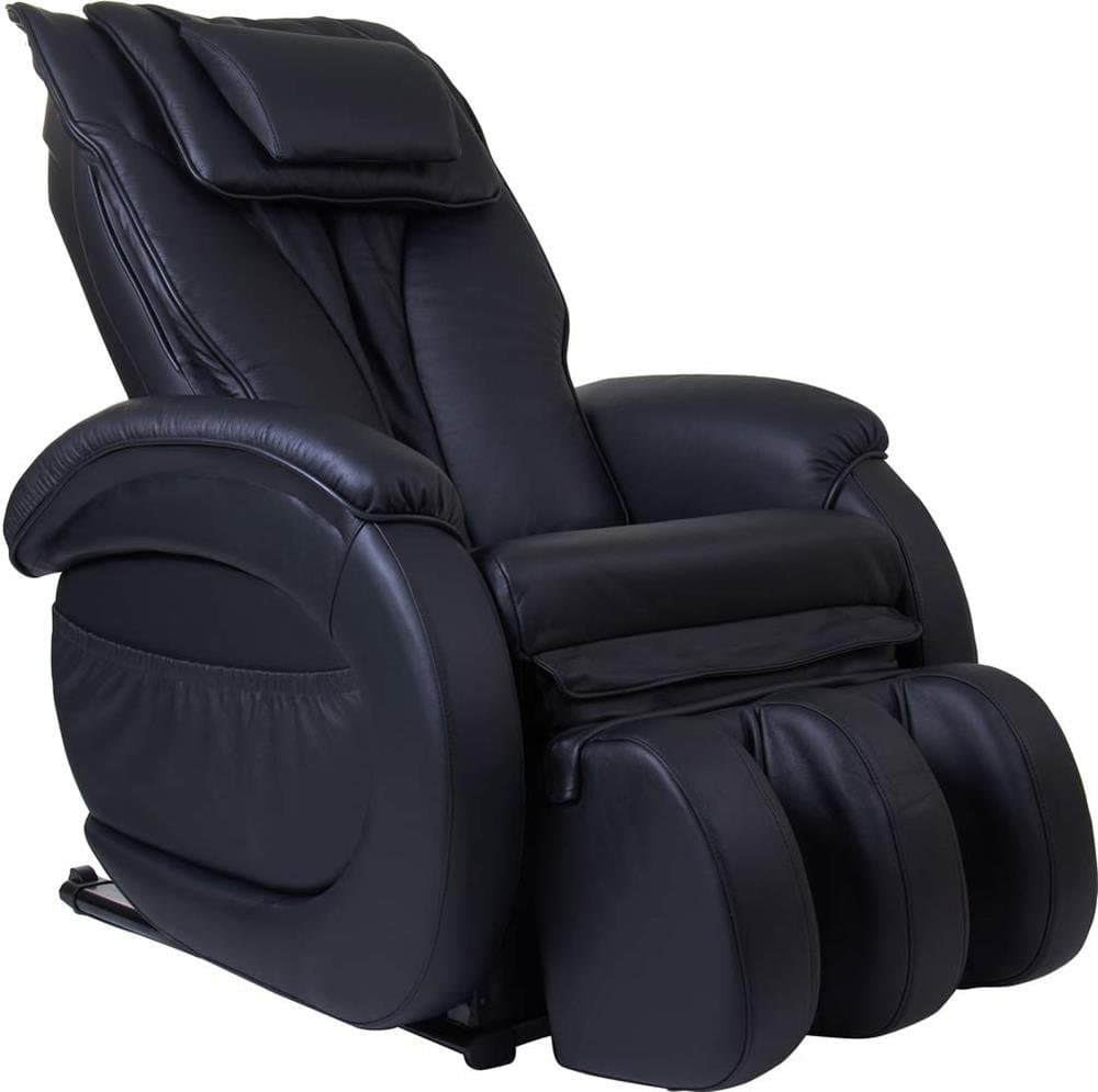 Infinity IT-9800 Leather Zero Gravity Reclining Massage Chair Upholstery: Dark Brown