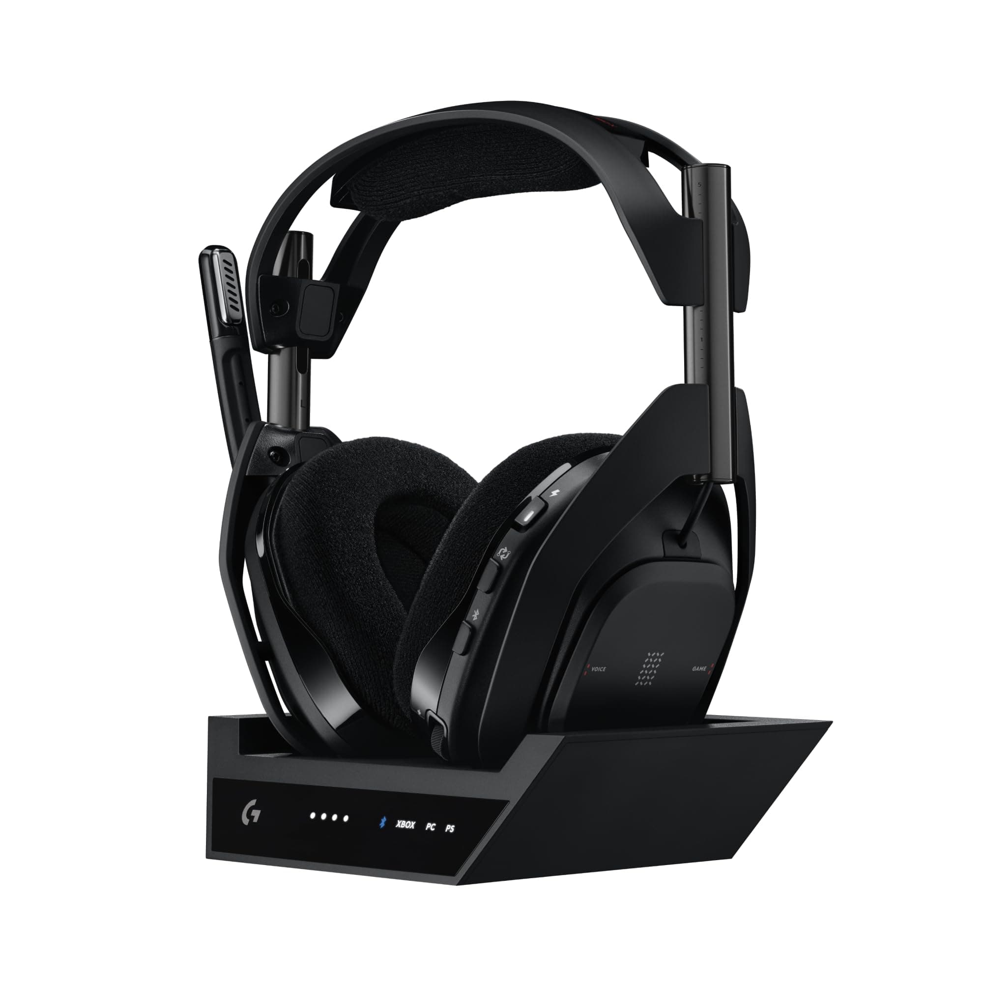 Astro A50 X Lightspeed Wireless Gaming Headset + Base Station, PRO-G Graphene, PLAYSYNC Across Xbox Series X|S + PS5 + PC/Mac, Bluetooth, HDMI 2.1 Passthru - Black