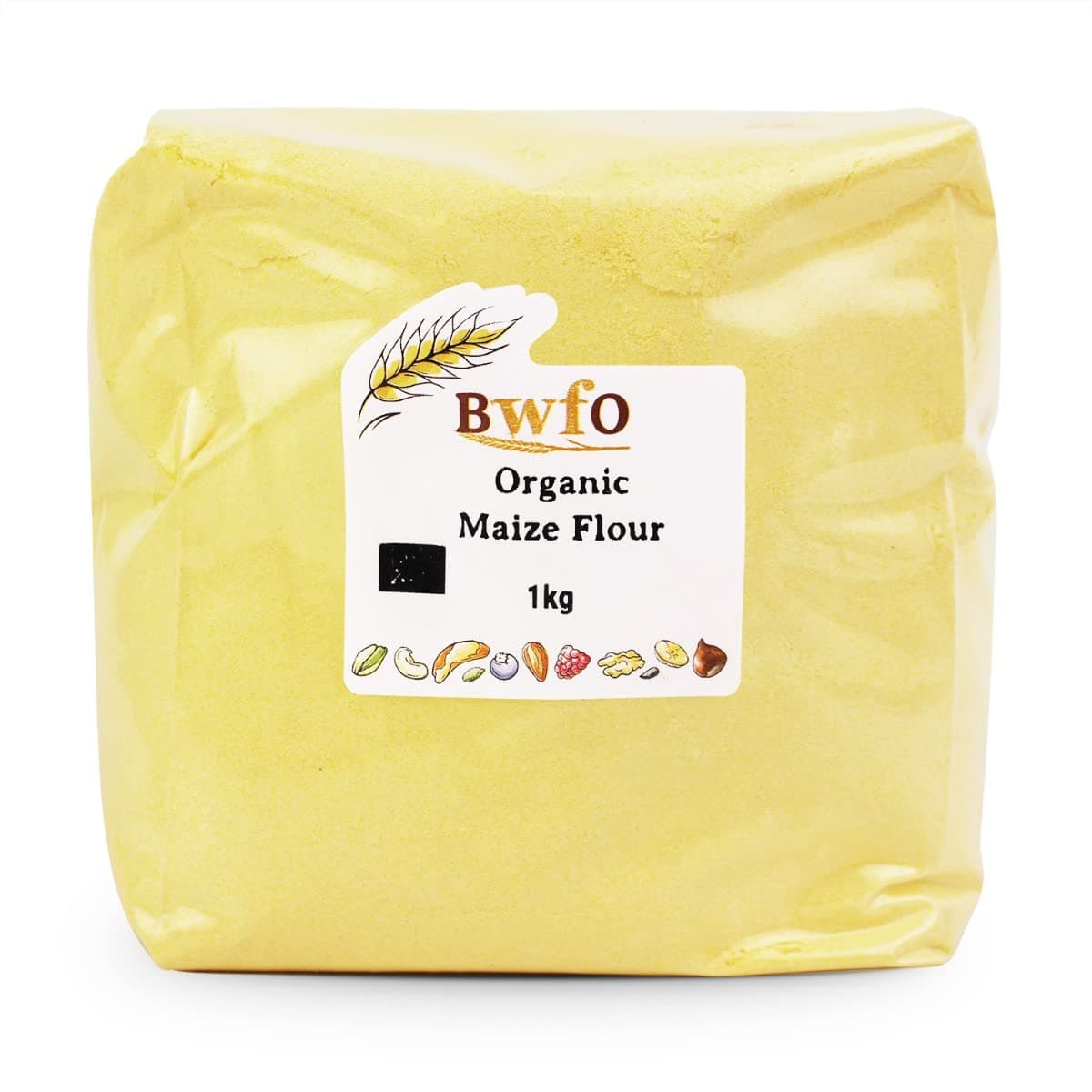 Organic Maize Flour 1kg (BWFO)