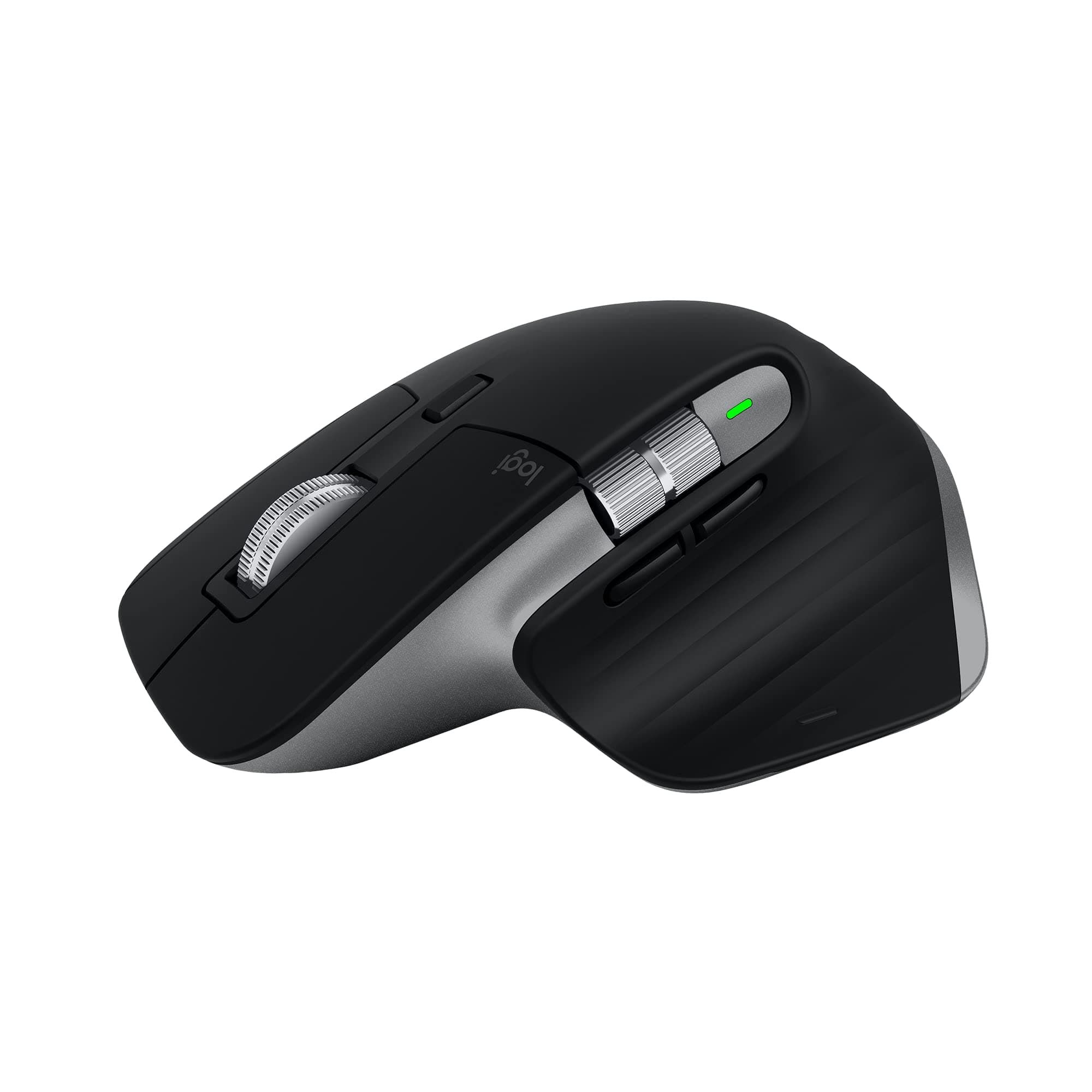Logitech MX Master 3S Performance Wireless Mouse for Mac with Ultra-fast Scrolling, Ergo, 8K DPI, Track on Glass, Quiet Clicks, USB-C, Bluetooth, Windows, Linux, Chrome - Graphite