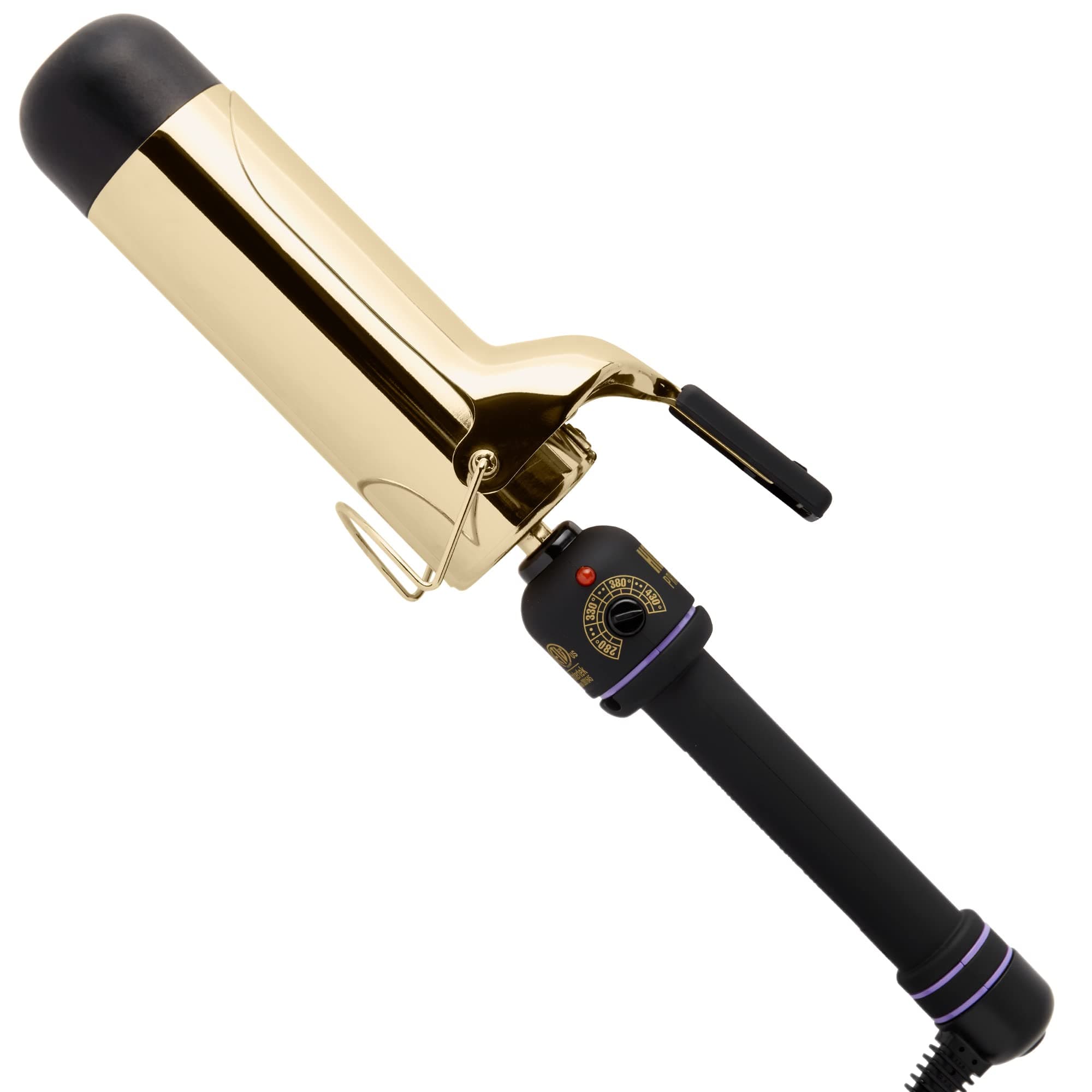 HOT TOOLS (2018 MODEL) Pro Artist 24K Gold Jumbo Curling Iron | Long Lasting, Defined Curls (2 in)