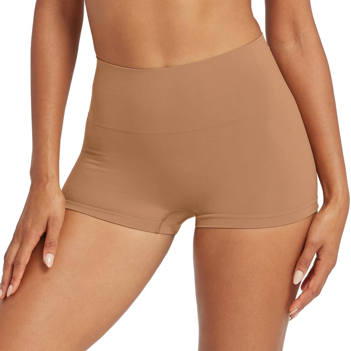 SPANXshape Everyday Shaping Boyshort - Comfortable Core Control Shapewear Underwear - Invisible Under Clothes - No-Show