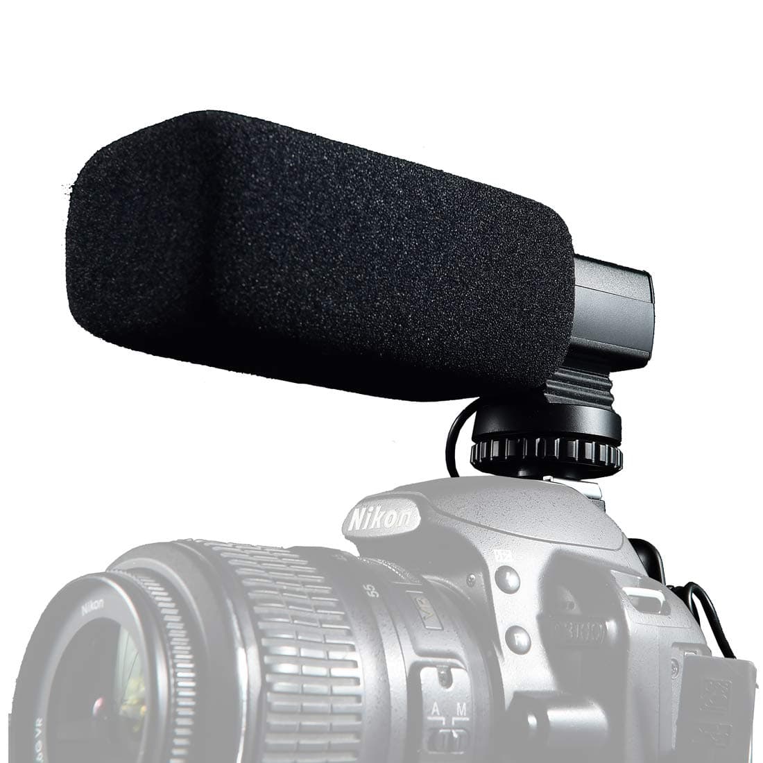 DSTE DM-112 with X-Y stereo pickup technology professional stereo sound recording microphone Compatible with Nikon/Canon Camera/DV Camcorder