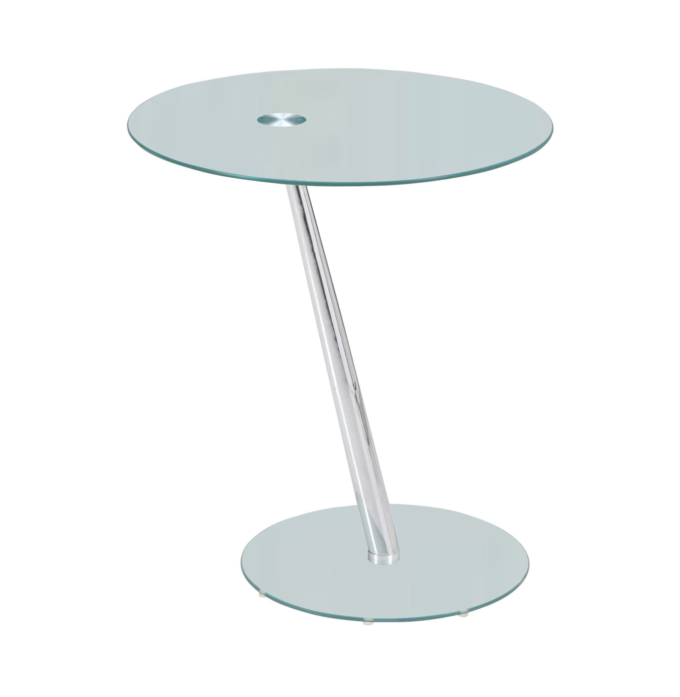 Premier AV Coffee Table, Silver, 50 x 50 x 58 cm
