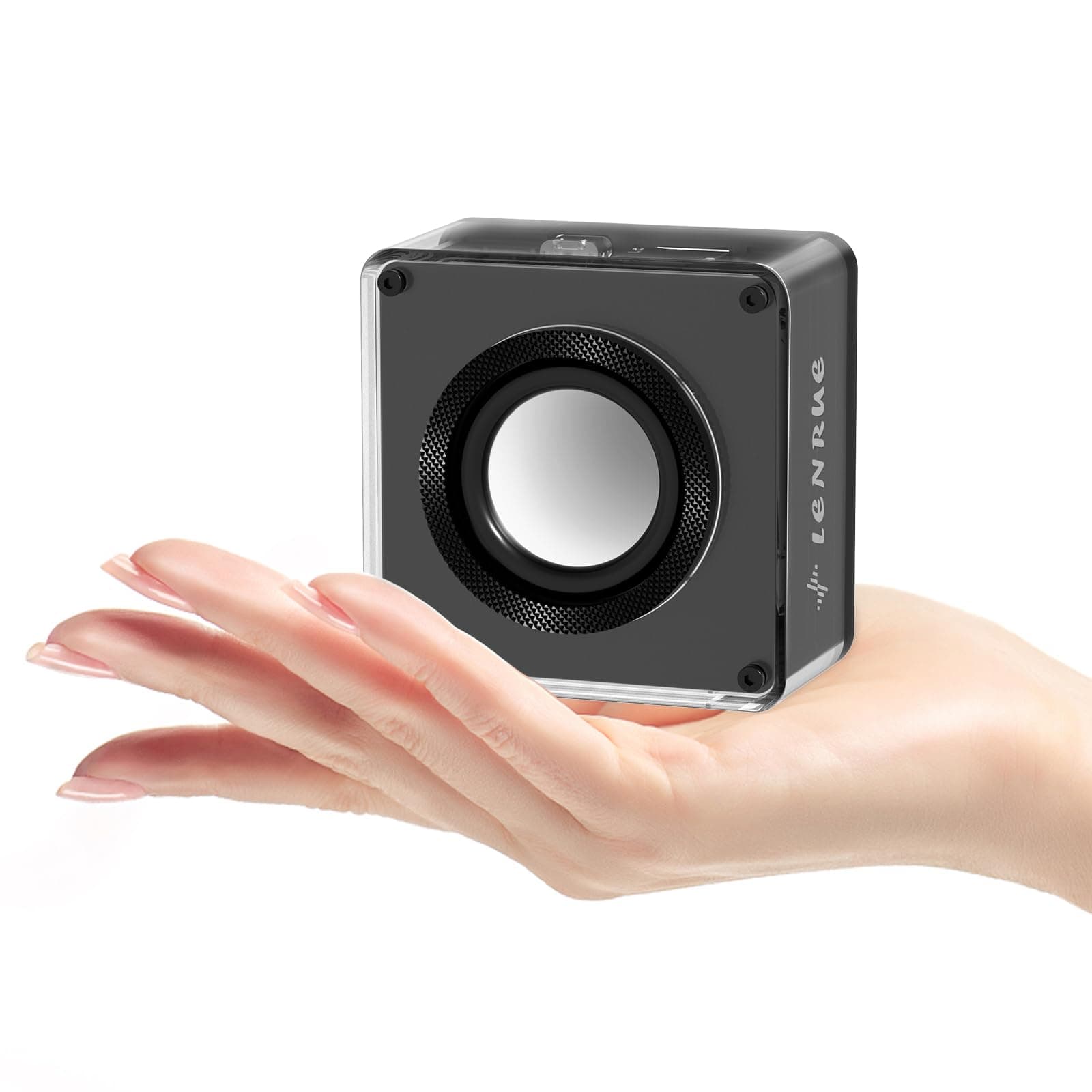 Mini Bluetooth Speaker,Wireless Portable Speakers,5W Small Speaker with Clear Sound,Support TWS/TF Card,Lanyard Design for Hiking, Biking, Trip,Gift for Men/Women/Boys/Girls