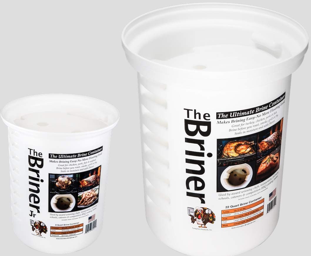 The Ultimate Brine Container (2, 22 qt / 8 qt)