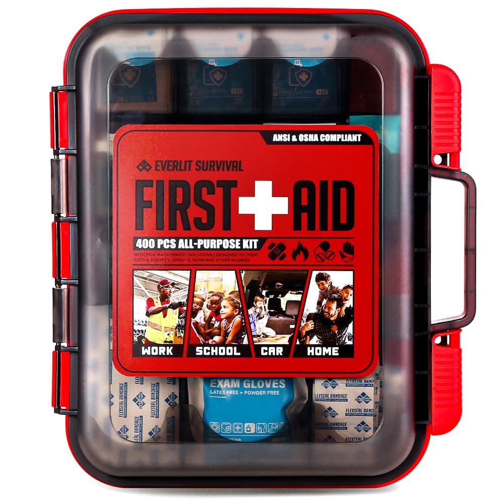 400 Pcs First Aid Kit