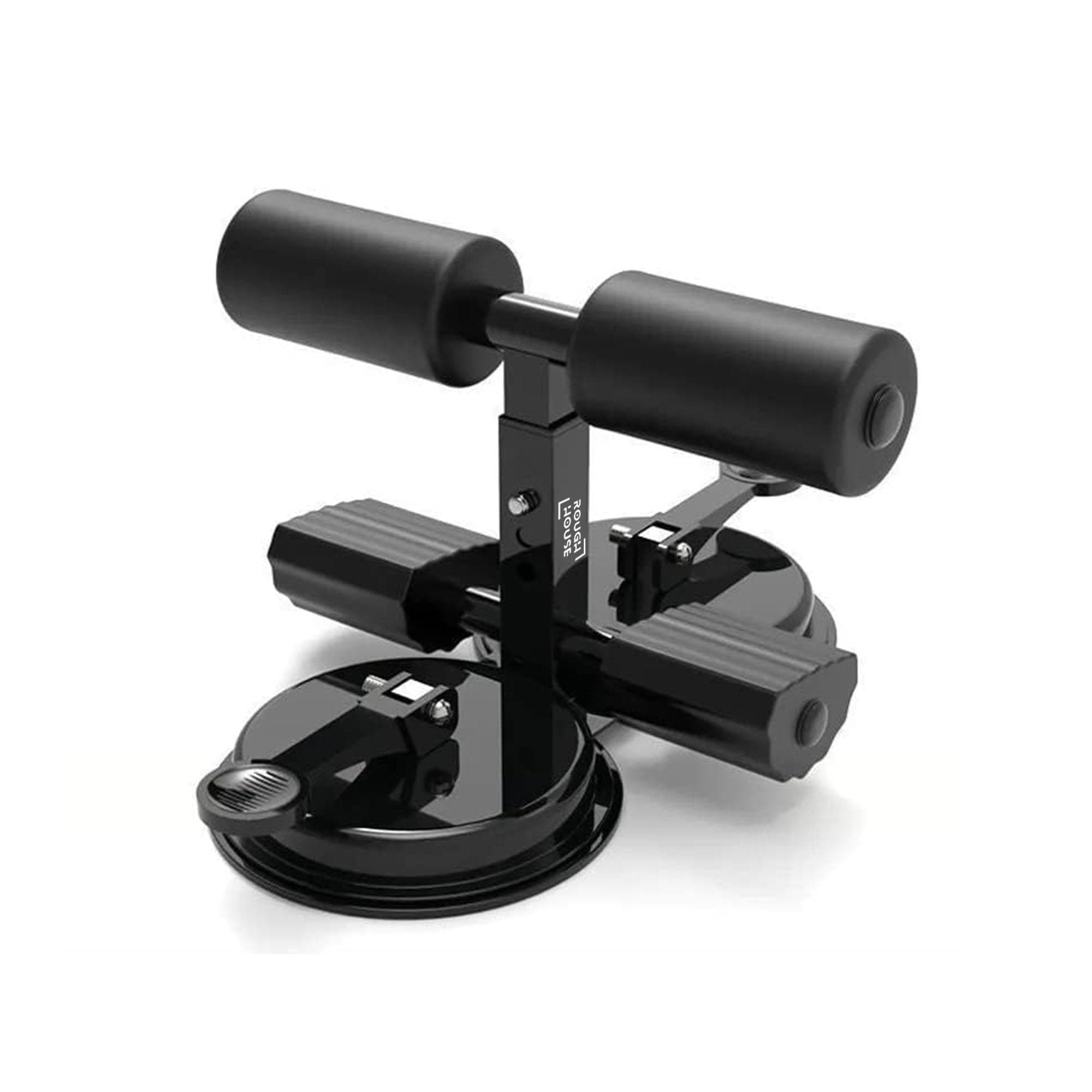 Adjustable Sit-Up Bar for Home Workouts | Portable Abdominal Exercise Equipment with Strong Dual Suction Cups | Sit-Up Assistant Device for Abs, Core Strength, and Fitness at Home