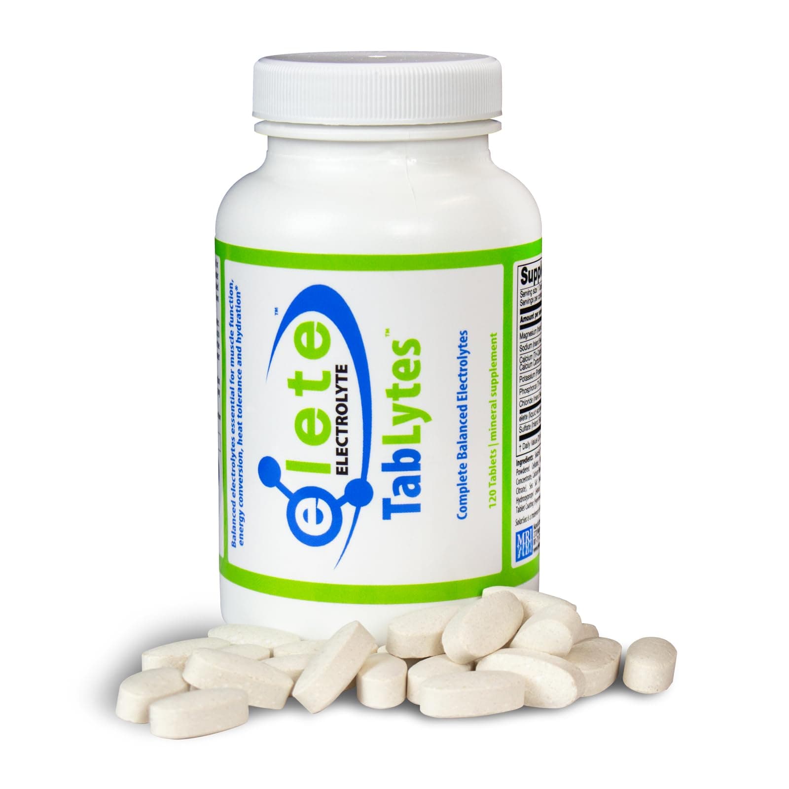 elete Electrolyte Tablets for Quick Recovery & Hydration – 9 Essential Electrolytes & Zero Sugar - Electrolyte Supplements for Supporting Energy, Endurance, and Hydration - 120 High Value Servings