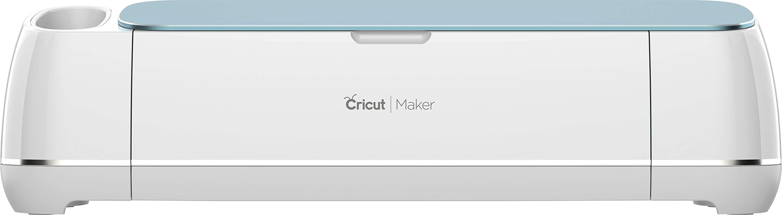 Cricut Maker - Smart Cutting Machine - with 10X Cutting Force, Cuts 300+ Materials, Create 3D Art, Home Decor & More, Bluetooth Connectivity, Compatible with iOS, Android, Windows & Mac, Blue