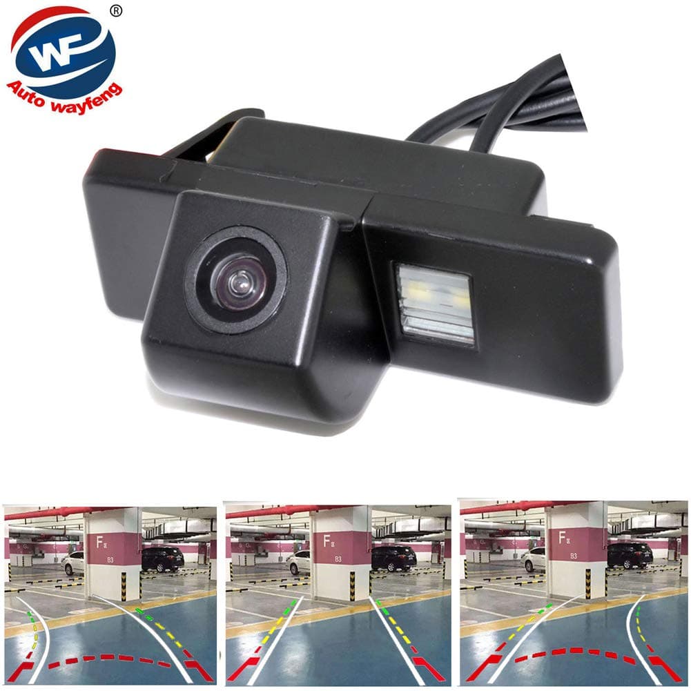 Auto Wayfeng WF® HD CCD Intelligent Dynamic Trajectory Tracks Car Reverse Backup Camera for Nissan Juke Qashqai/Geniss/Pathfinder/Dualis/Navara/Note Russia Version X-Trail Sunny