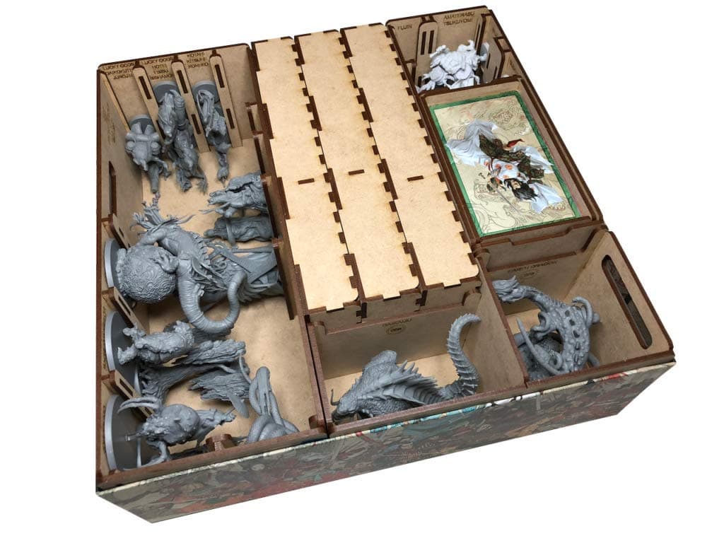 Rising Sun Daimyo Box Storage Organizer Insert from Go7 Gaming (RSUN-002)