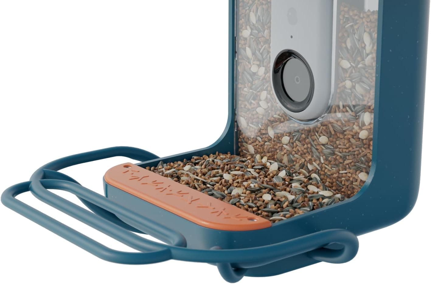 Birdbuddy Blue Perch Extender- Add-On Accessory for Better Birding Experience - Outdoor Perch for Feeding Multiple Birds - Weatherproof and Durable for Large Bird Species