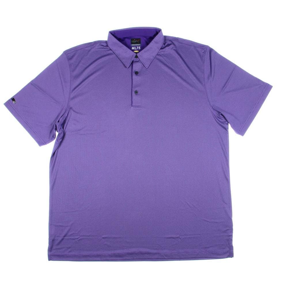 Greg Norman Collection Men's ML 75 Performance Jacquard Polo