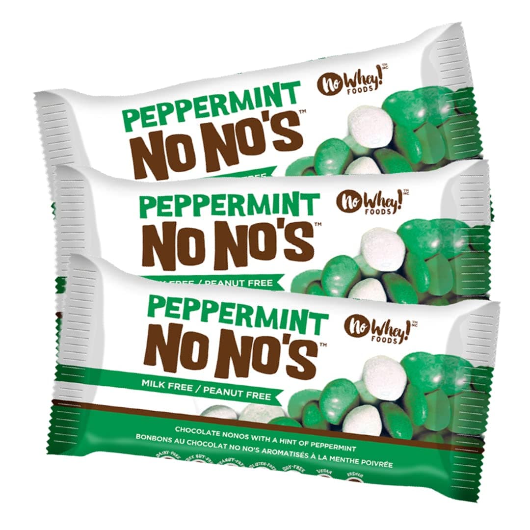 Peppermint Choco NoNo’s (3 Pack) – Vegan, Allergy-Friendly, Kosher – Dairy Free, Peanut Free, Tree Nut Free, Soy Free, Egg Free, Gluten Free, Sesame Free – No Artificial Colors or Flavors – No Whey! Foods
