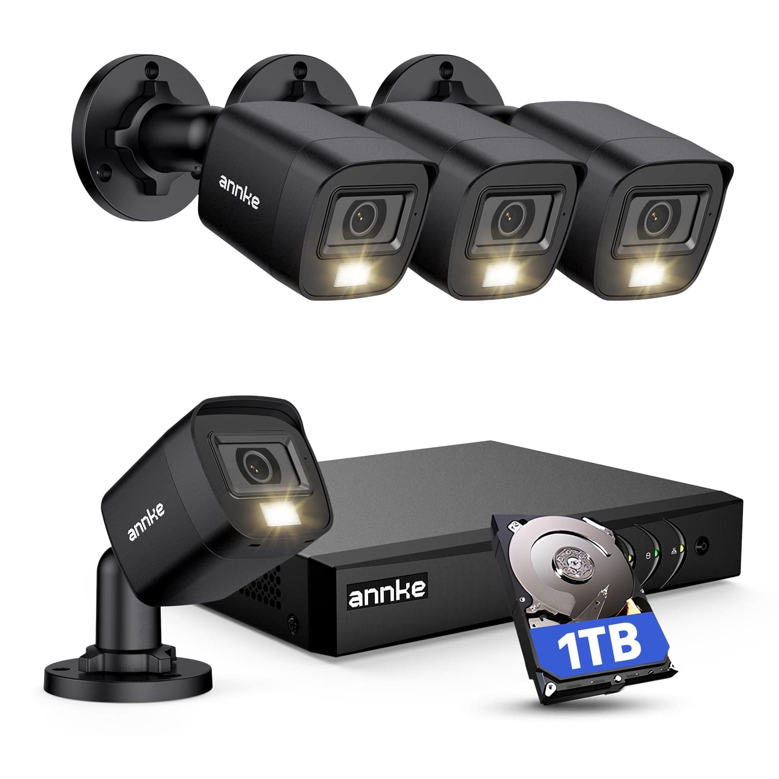 8 + 4 + 1 TB Security Camera System