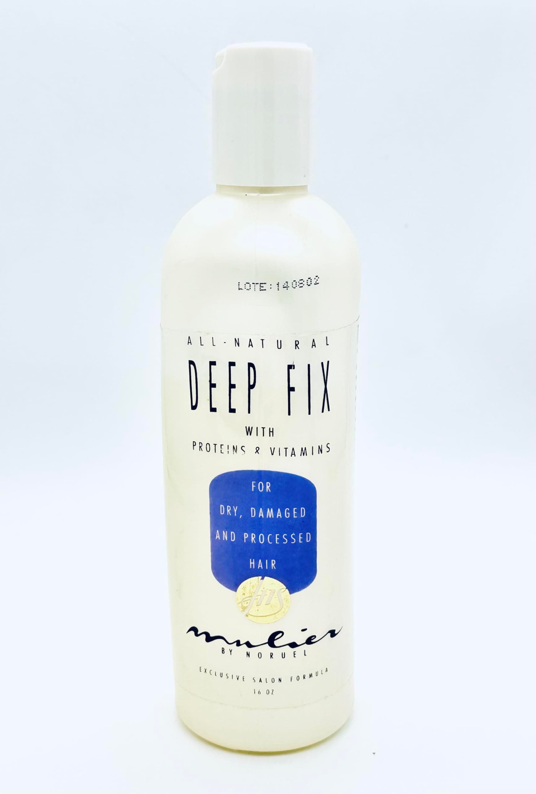 Mulier By Noruel Deep Fix for Dry, Damaged and Processed Hair 16 Oz