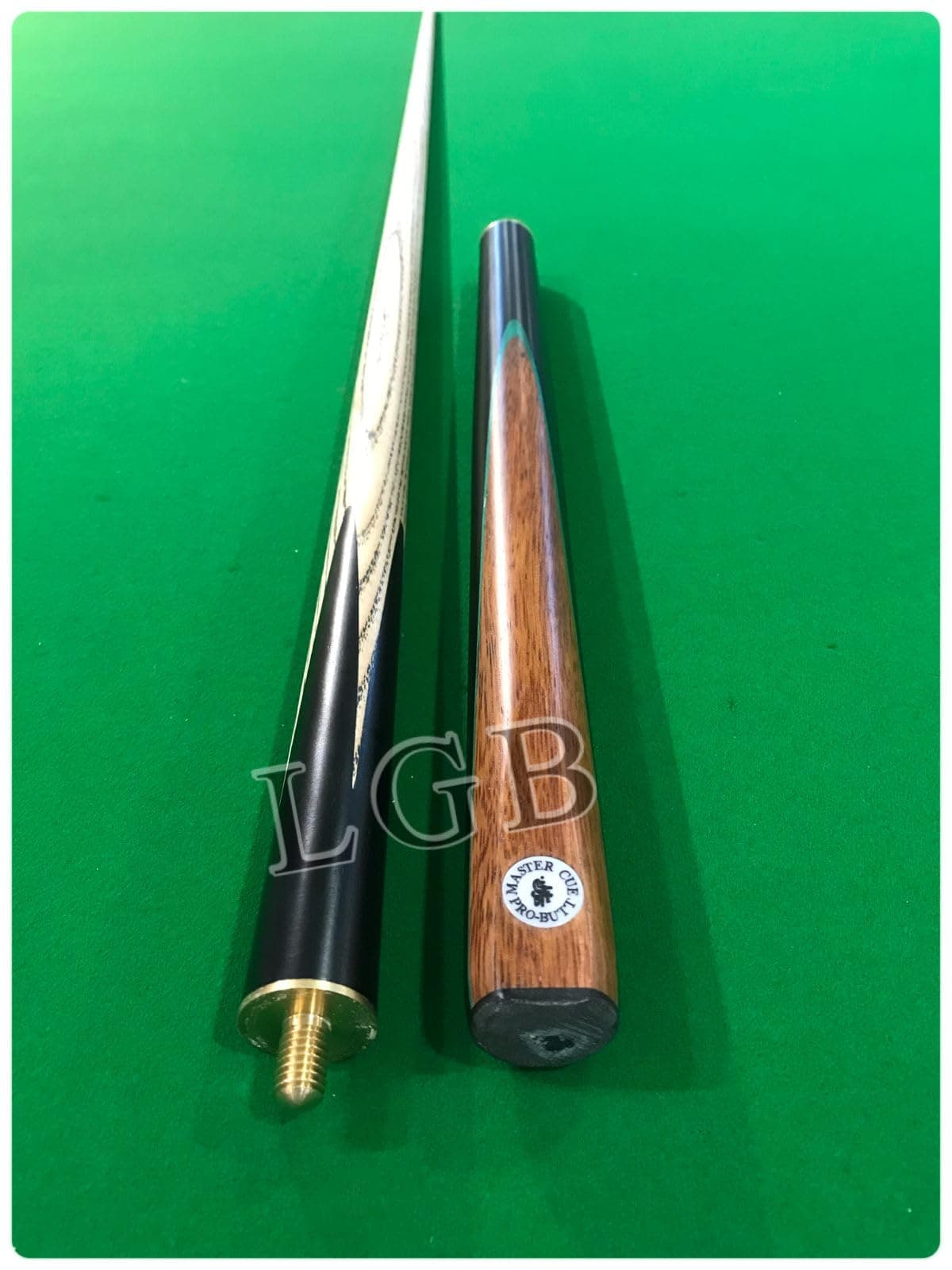 LGB Snooker & Pool cue Stick by Master pro Butt Quarter Joint (Black-1)