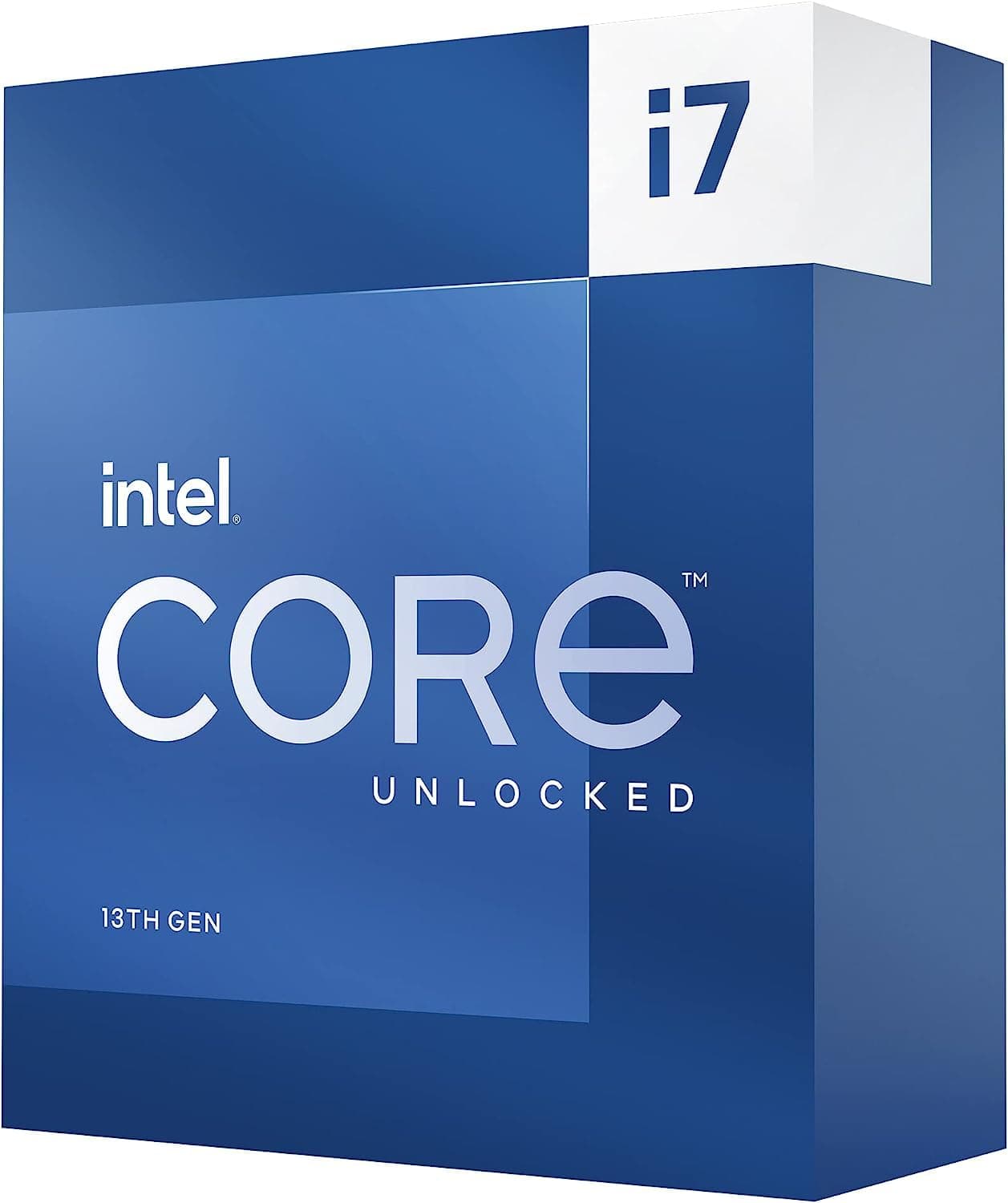 Intel Core i7-13700K Desktop Processor 16 cores (8 P-cores + 8 E-cores) 30M Cache, up to 5.4 GHz