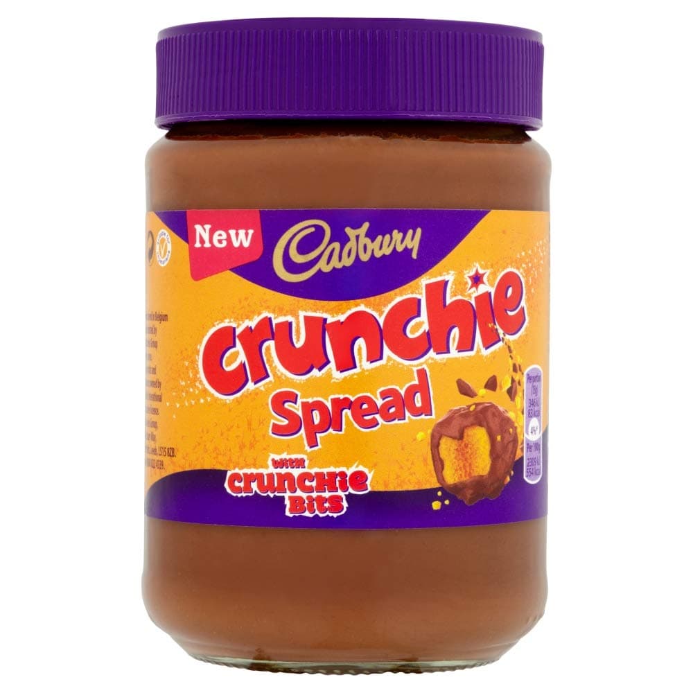 Cadbury Crunchie Spread with Crunchie Bites, 400g