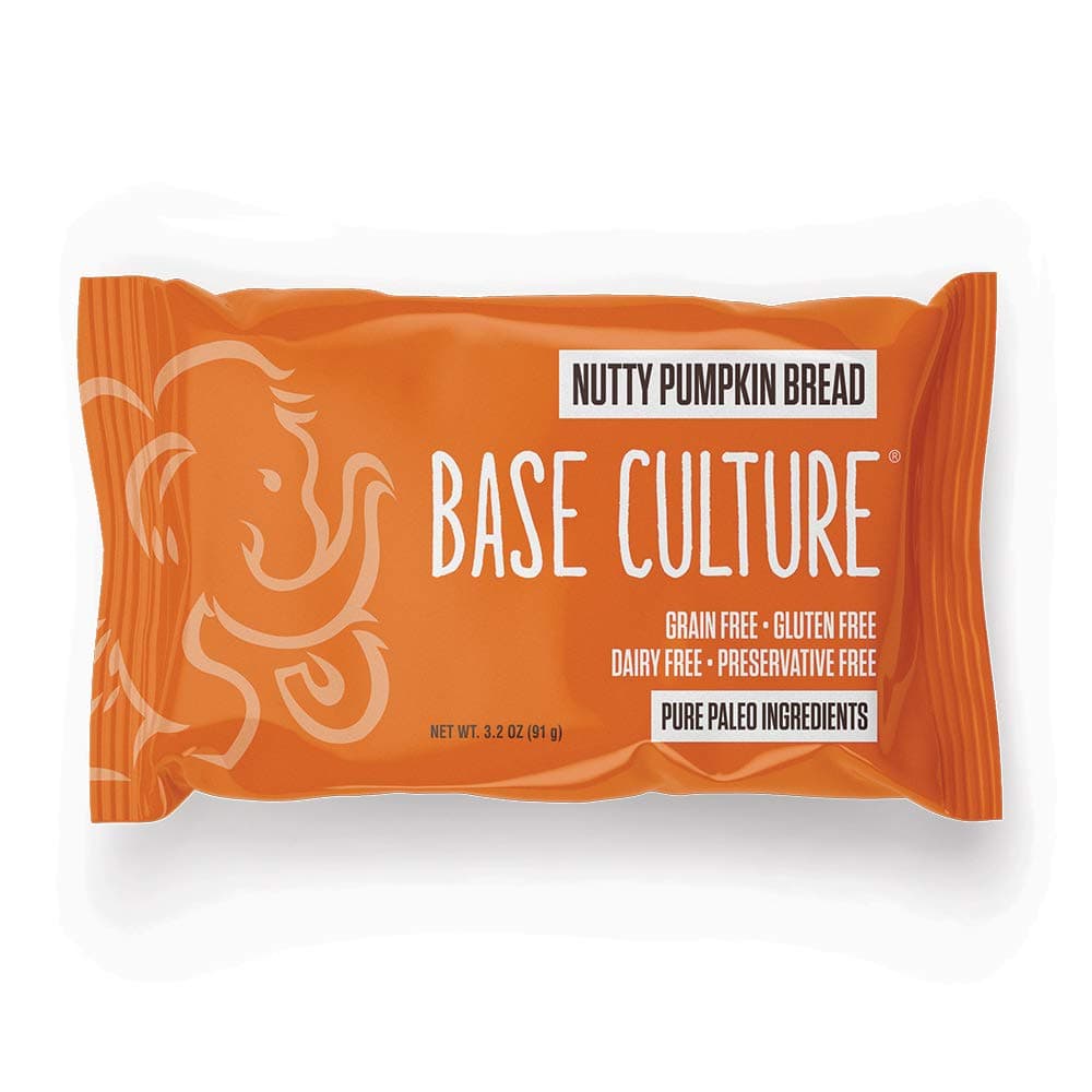Gluten Free, Paleo Pumpkin Bread 3.2oz (2 Count)