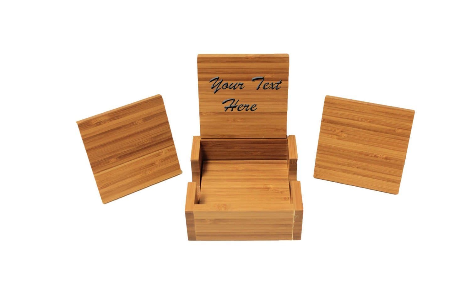 Bamboo Custom Coasters