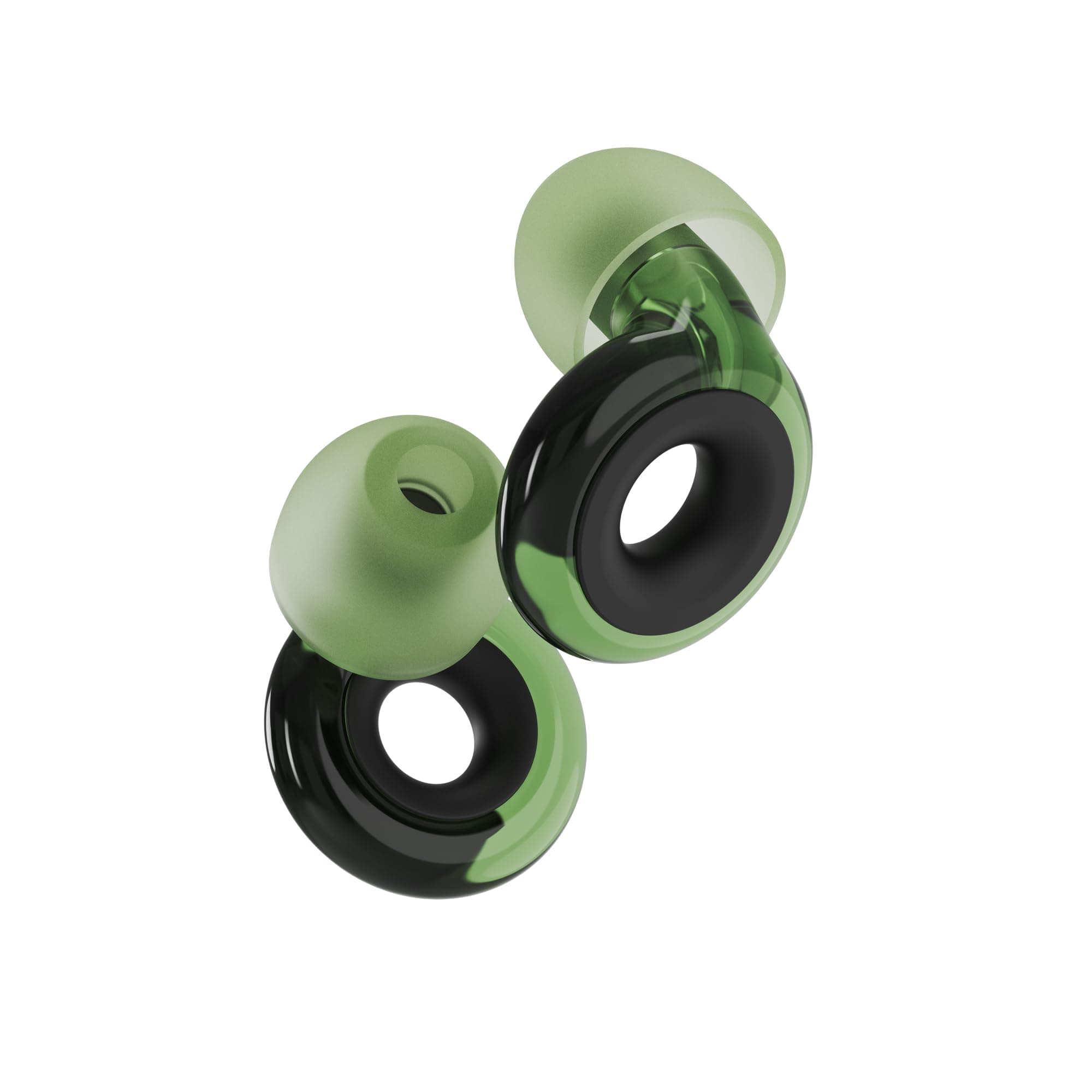 Loop Engage Plus Earplugs – Low-Level Noise Reduction with Clear Speech – for Conversation, Social Gatherings, Noise Sensitivity & Parenting – 8 Ear Tips + Extra Accessories – 16 dB & NRR 10 - Green