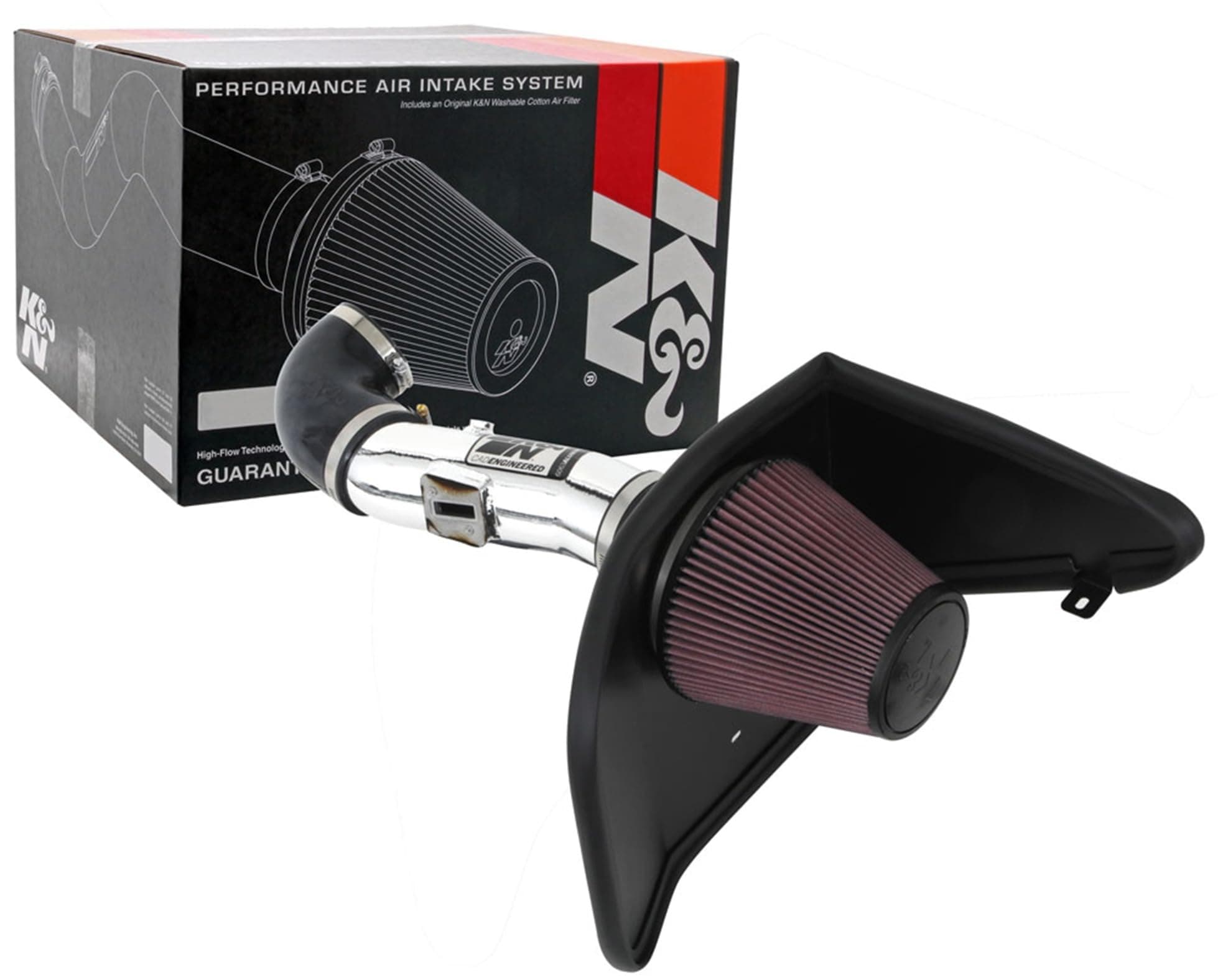 Cold Air Intake Kit: High Performance, Increase Horsepower: Compatible With 2012-2015 Chevy Camaro 3.6L V6, 69-4523Tp