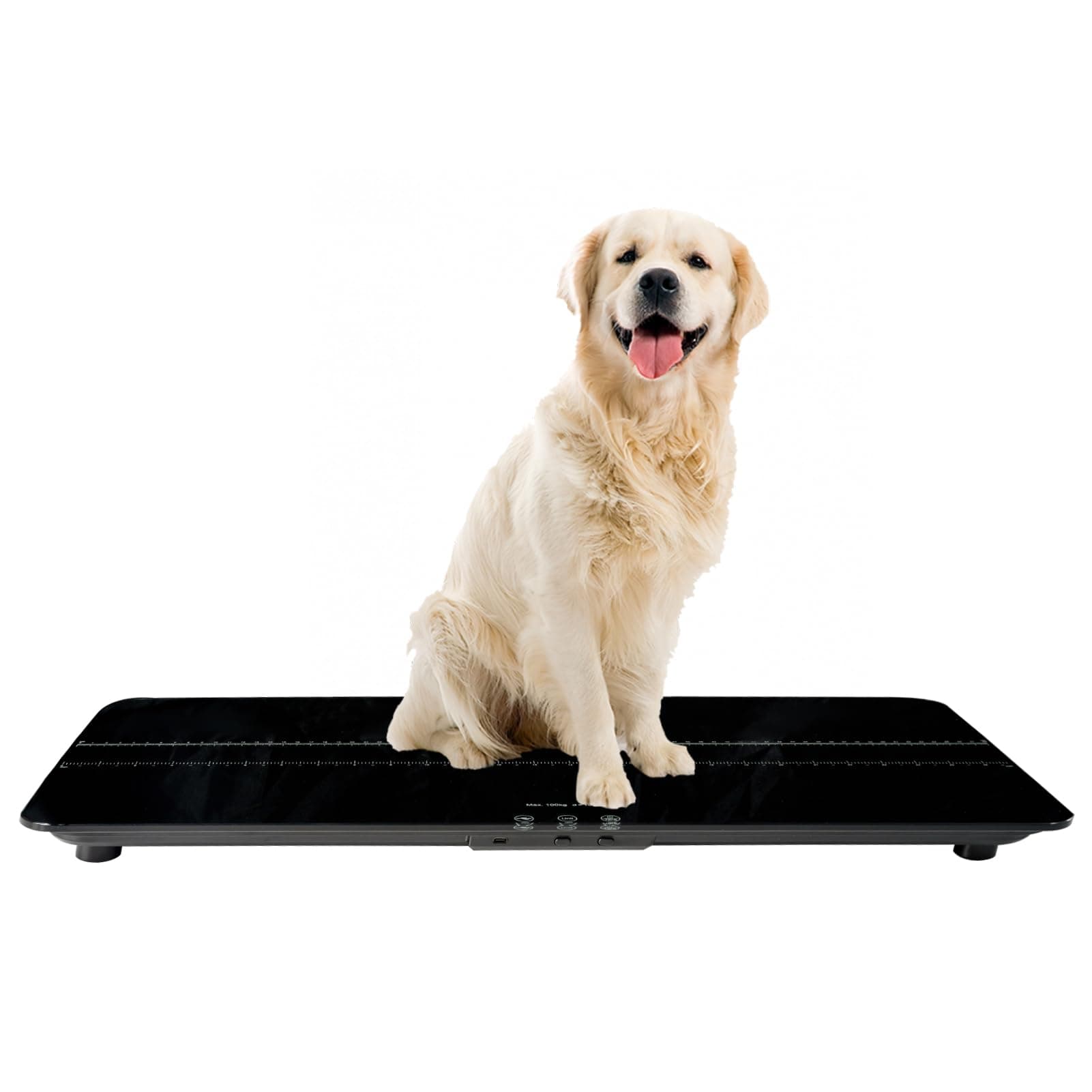 SIKE Digital Pet Scale for Small to Medium Dogs/Cats/Rabbit Up to 60 cm Back Length, kg/lb/St:lb, Max 220 lbs, Precision 10g, Puppy Scale, Veterinary Scale, Not Suitable for Medium to Large Dogs