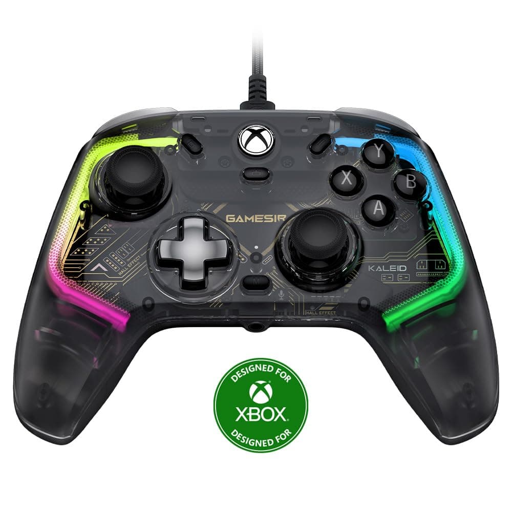 GameSir Kaleid Wired Controller for Xbox with Hall Effect Sticks and Analog Triggers