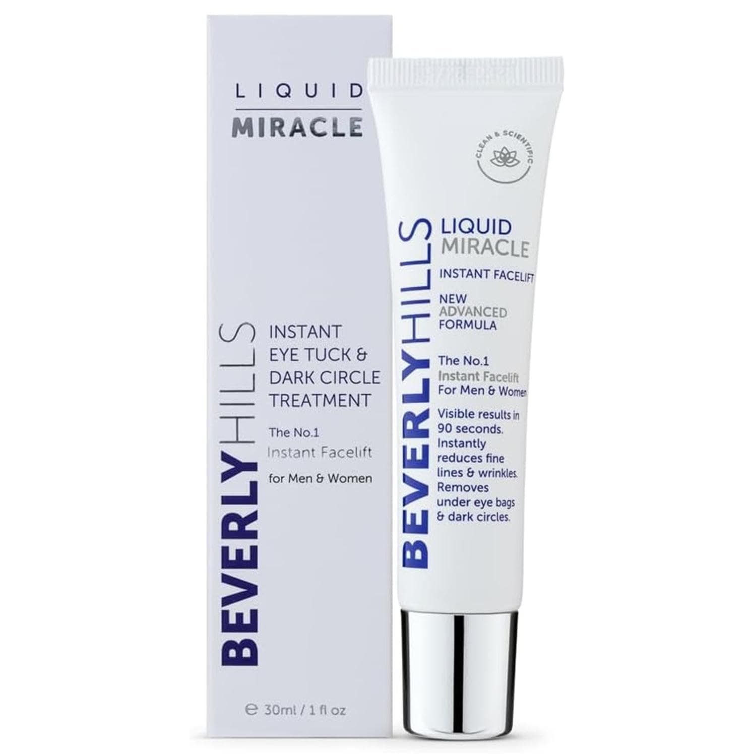 – Instant Facelift - Reduce Fine Lines and Remove Puffiness in 90 Seconds Rapid Reduction of Wrinkles, Instant Lift Eye Serum 30ml / 1oz