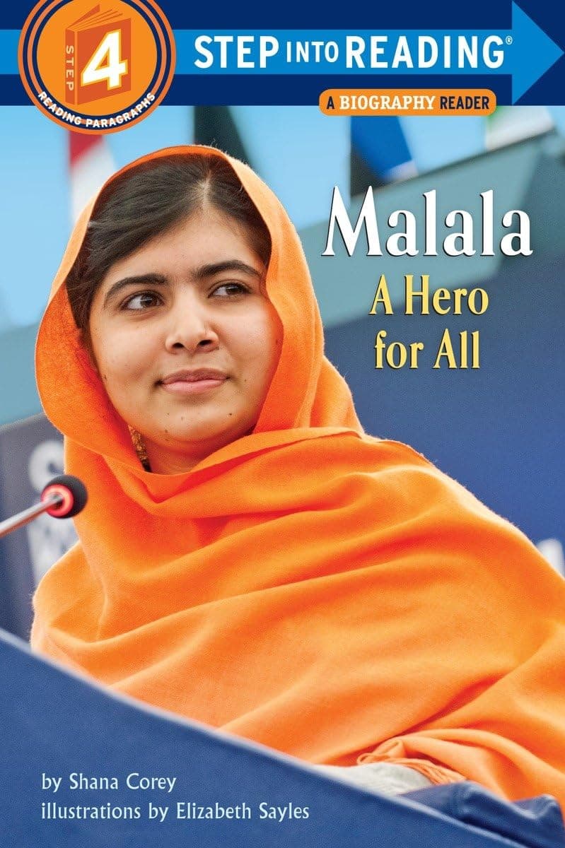 Malala: A Hero for All (Step into Reading) Paperback – Picture Book, January 12, 2016