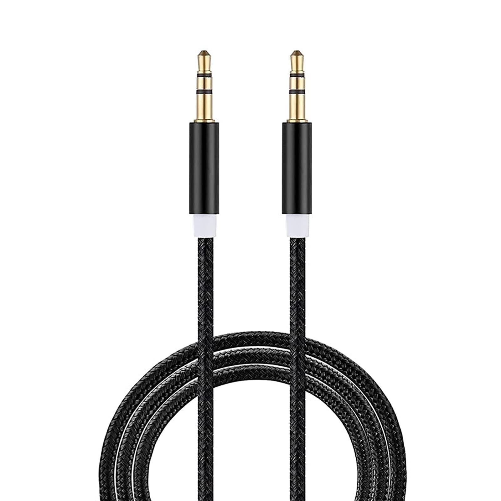 XPMY 3FT/1M 3.5mm AUX Cable, Nylon Braided Jack Cable for Headphones, Smartphones, iPod, iPad, MP3/MP4, Computer, Car Stereo/Speaker