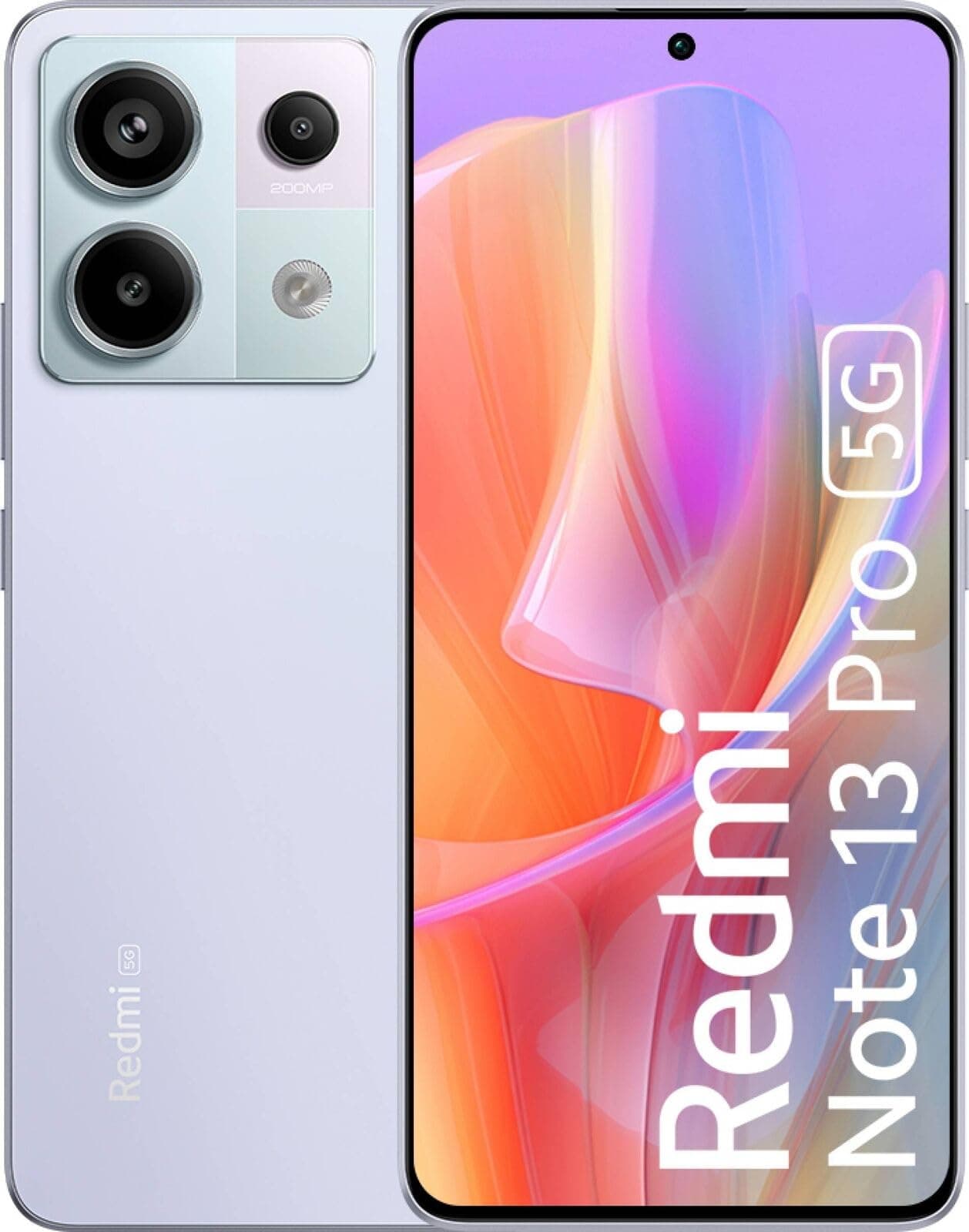 Redmi Note 13 Pro 5G + 4G LTE (for Tmobile Mint Tello & Global) (256Gb + 8Gb) 6.67 200mp Triple Global Unlocked (Aurora Purple )