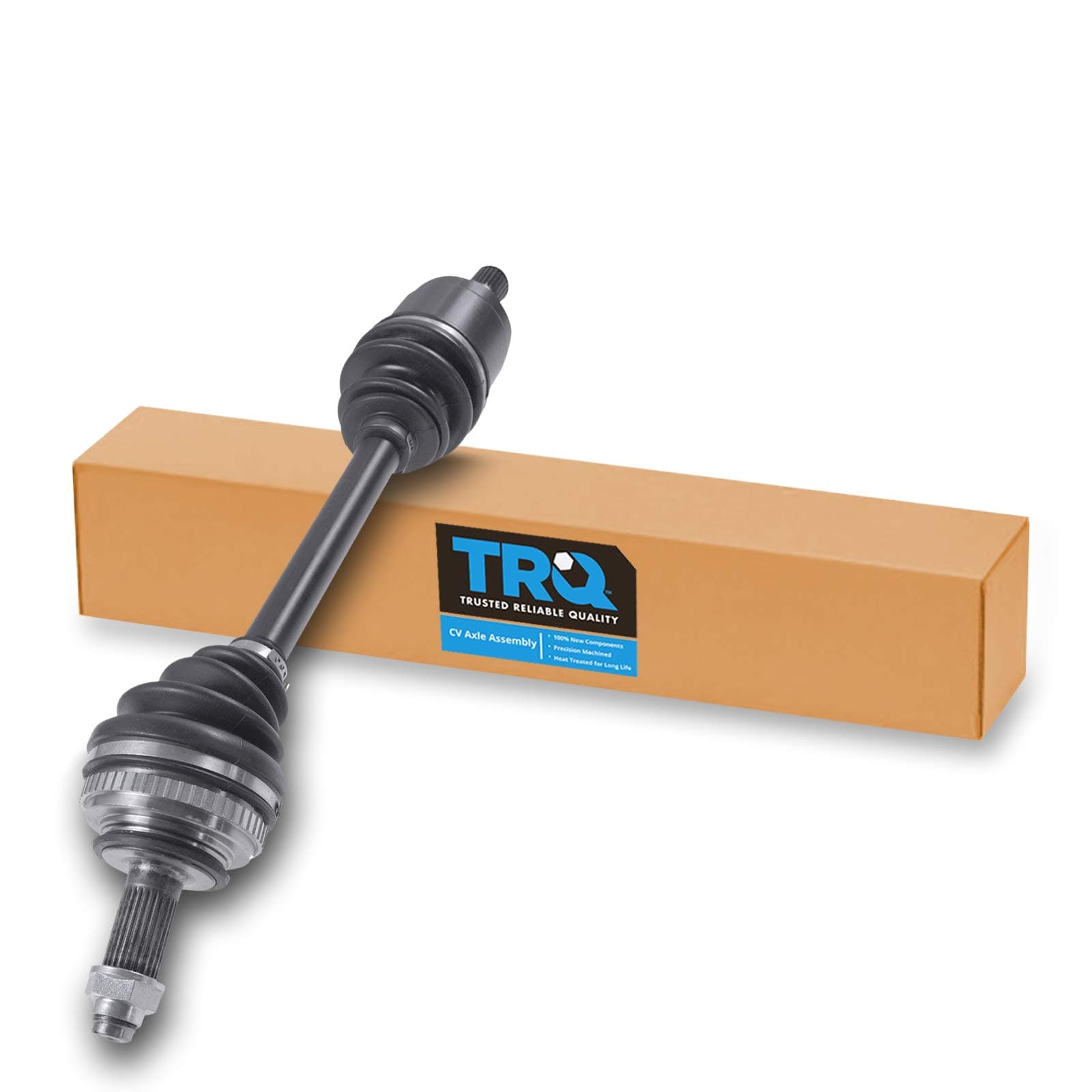 TRQ Front Passenger Side CV Axle Assembly Compatible with 1990-2001 Acura Integra 1994-1997 Honda Civic del Sol VTEC 1999-2000 Civic SI
