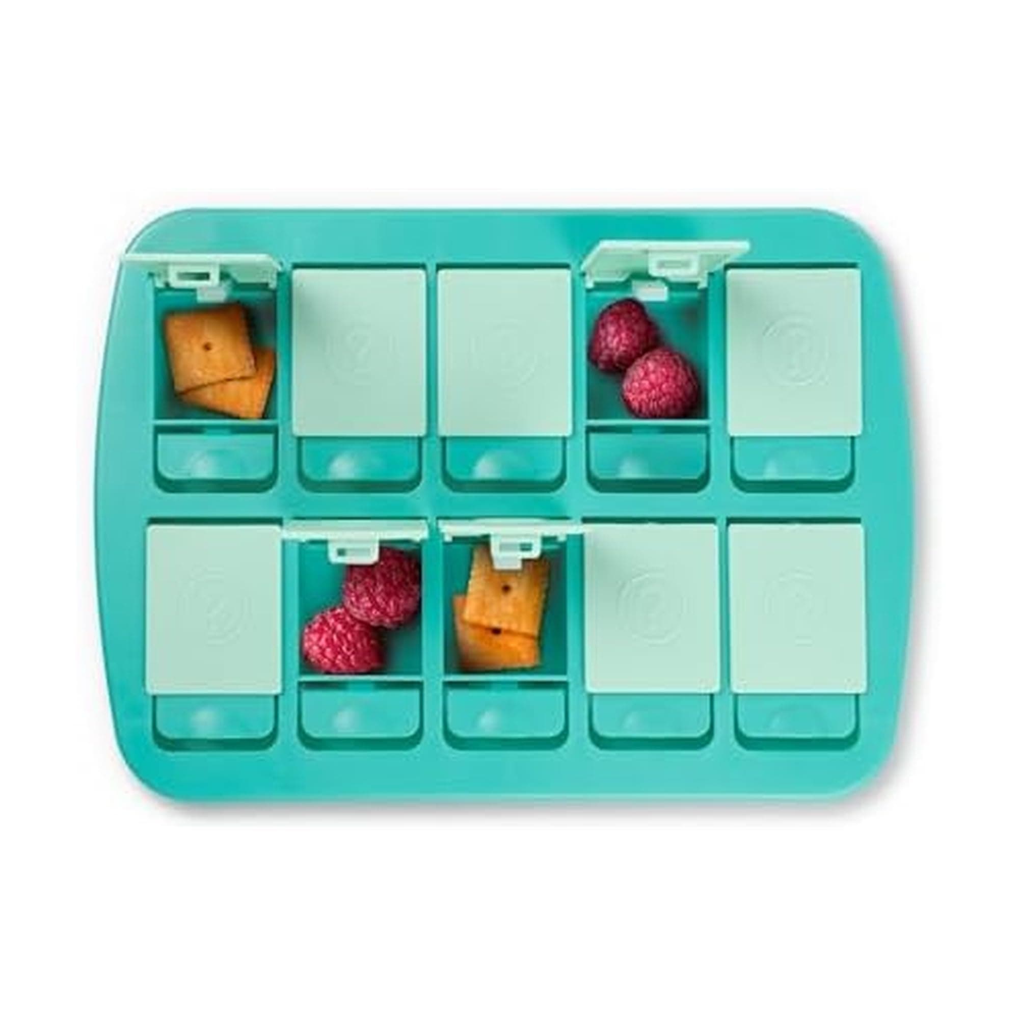 Genuine Fred Mini Match UP Memory Snack Tray, Fun Interactive Game for Kids, Travel,Friendly 8.5" x 6", BPA Free, The Ultimate Snacktivity for Picky Eaters, Dishwasher Safe