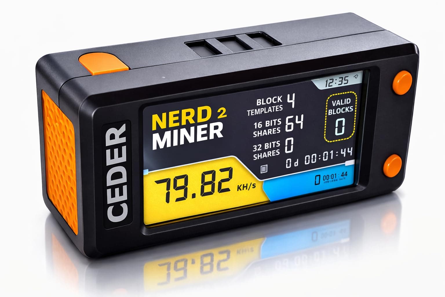 CEDER Nerdminer V2 Bitcoin Mining BTC Miner Easily BTC Nerd Miner Already Assembled
