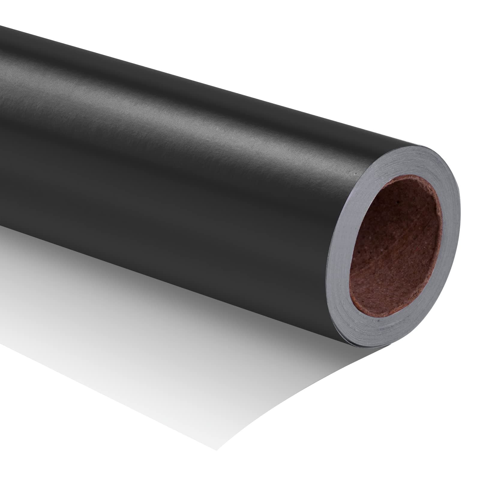 Black Wrapping Paper - Solid Color Matte Gift Wrapping Paper Roll Perfect for Wedding, Birthday for Men, Christmas, Baby Shower, Graduation Gifts, Father's Day Gifts - 17 Inches X 32.8 Feet
