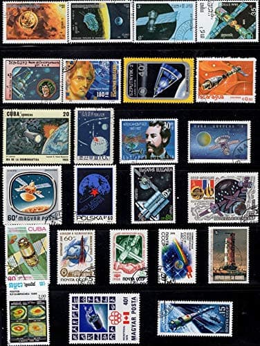 IHC ~ Theme (Space) 25 Different Stamps LOT (Large and Small)