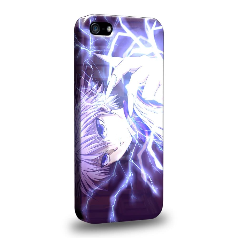 Case88 Premium Designs Hunter X Hunter Killua Zoldyck Protective Snap-on Hard Back Case Cover for Apple iPhone 5 5s