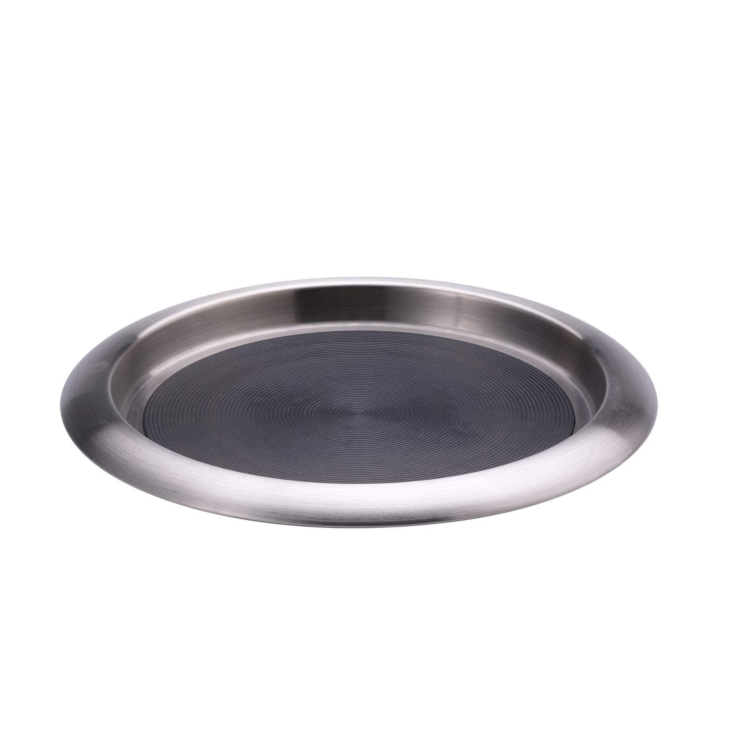 Service Ideas TR119SR Tray, 18/8 Stainless Steel, Stackable, 11" x 9", Silver